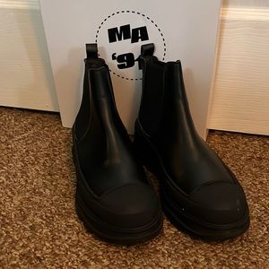 MA 91 Celin Cap Toe Chelsea Boot black Leather Boots